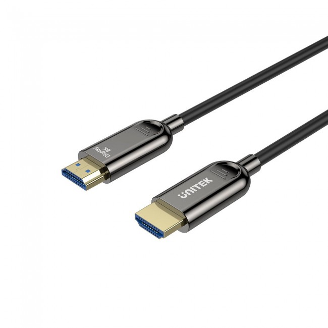 KABEL OPTYCZNY HDMI C11085GY01-70M 70 m 8K @ 60 Hz UNITEK KABEL OPTYCZNY HDMI C11085GY01-70M 70 m 8K @ 60 Hz UNITEK