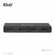 CLUB3D Quad DisplayPort Hub 4 x 4K Resolution @ 30Hz, MST Support