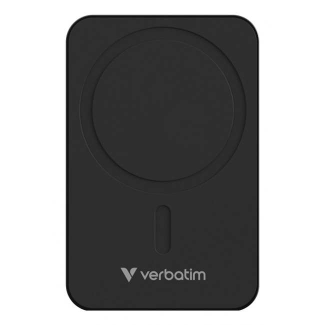 Verbatim Charge 'n' Go Essentials Power Bank Magnetic Wireless 20000 mAh Black