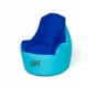 Sako bag pouffe Boss blue- cornflower XXL 140 x 90 cm