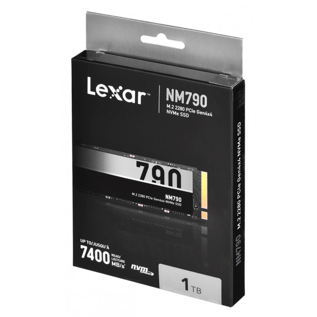 Lexar NM790 M.2 1 TB PCI Express 4.0 SLC NVMe Lexar NM790 M.2 1 TB PCI Express 4.0 SLC NVMe