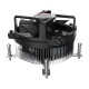 Akasa Intel LGA1700 Processor Hybrid cooler 9 cm Aluminium, Black 1 pc(s) Akasa Intel LGA1700 Processor Hybrid cooler 9 cm Aluminium, Black 1 pc(s)