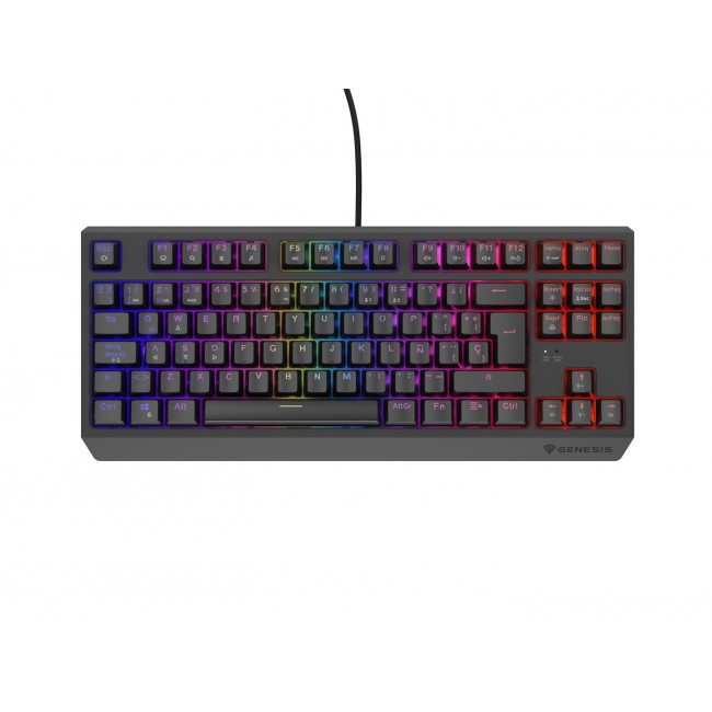 GENESIS Thor 230 TKL keyboard Gaming USB QWERTY Spanish Black GENESIS Thor 230 TKL keyboard Gaming USB QWERTY Spanish Black