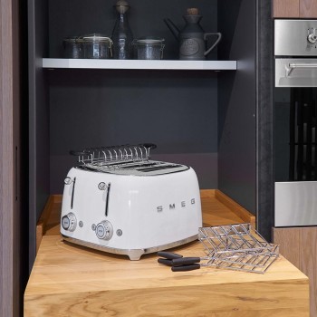 Smeg 50's Style Toaster TSF03WHEU White