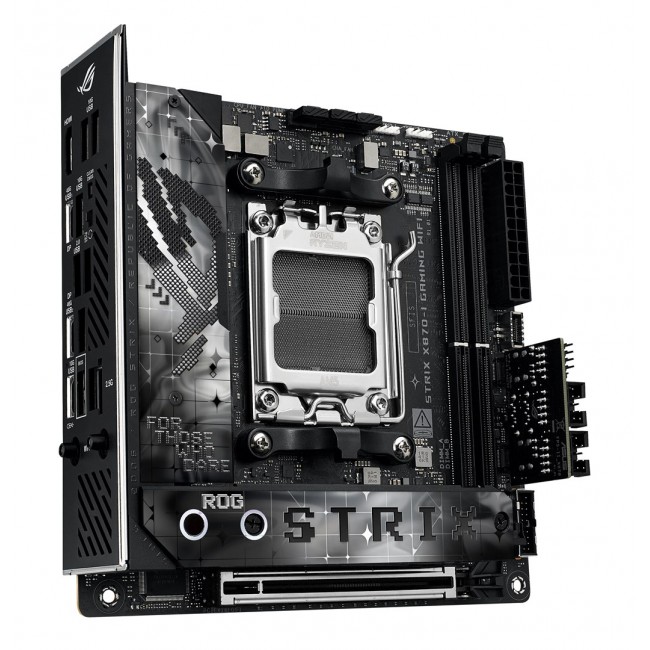 ASUS ROG STRIX X870-I GAMING WIFI AMD X870 socket AM5 mini ITX motherboard ASUS ROG STRIX X870-I GAMING WIFI AMD X870 socket AM5 mini ITX motherboard