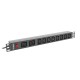 LANBERG POWER STRIP PDU RACK (1U, 16A,2XC19,8XC13) LANBERG POWER STRIP PDU RACK (1U, 16A,2XC19,8XC13)