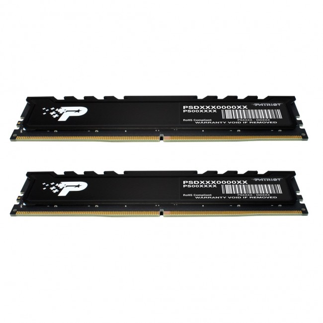 Patriot Memory Signature Premium PSP516G5600KH1 memory module 16 GB 2 x 8 GB DDR5 5600 MHz Patriot Memory Signature Premium PSP516G5600KH1 memory module 16 GB 2 x 8 GB DDR5 5600 MHz