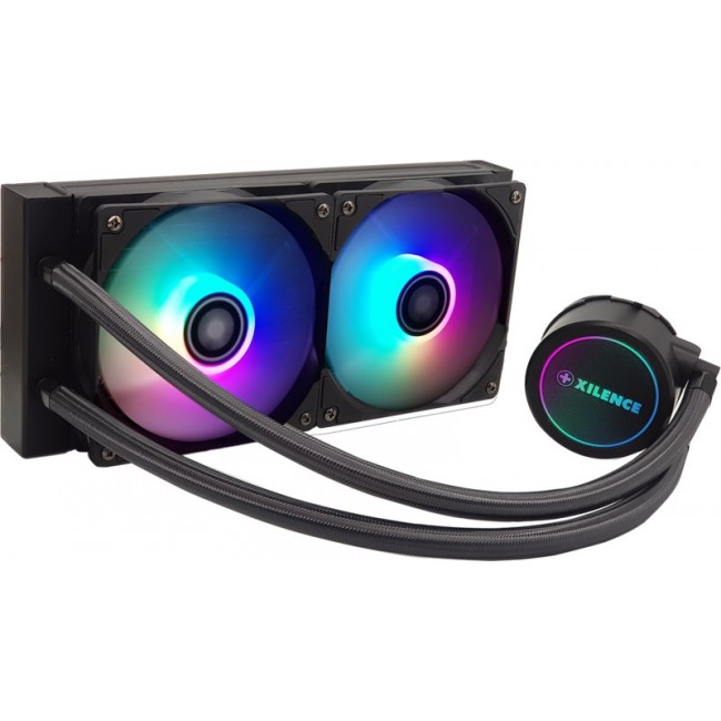 Xilence LiQuRizer LQ240RGB Processor All-in-one liquid cooler 1 pc(s) Xilence LiQuRizer LQ240RGB Processor All-in-one liquid cooler 1 pc(s)