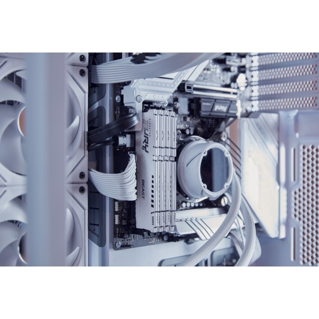 Kingston Technology FURY Beast 16GB 6000MT/s DDR5 CL36 DIMM White EXPO Kingston Technology FURY Beast 16GB 6000MT/s DDR5 CL36 DIMM White EXPO
