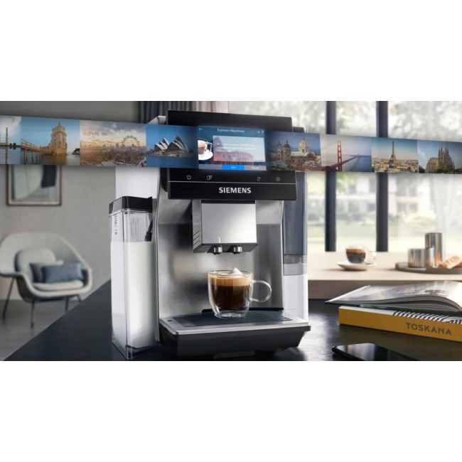 Siemens TQ715R03 EQ700 espresso machine (silver 1500 W)