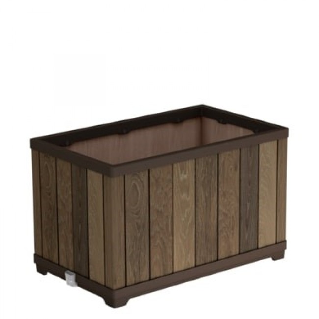 KETER 261034 garden planter walnut KETER 261034 garden planter walnut