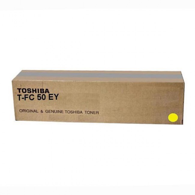 Toshiba toner cartridge T-FC50EY FC50EY T-FC50E yellow Toshiba toner cartridge T-FC50EY FC50EY T-FC50E yellow
