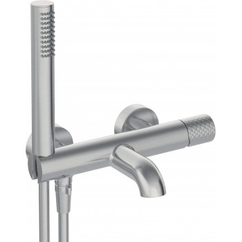 Bathtub faucet with shower set