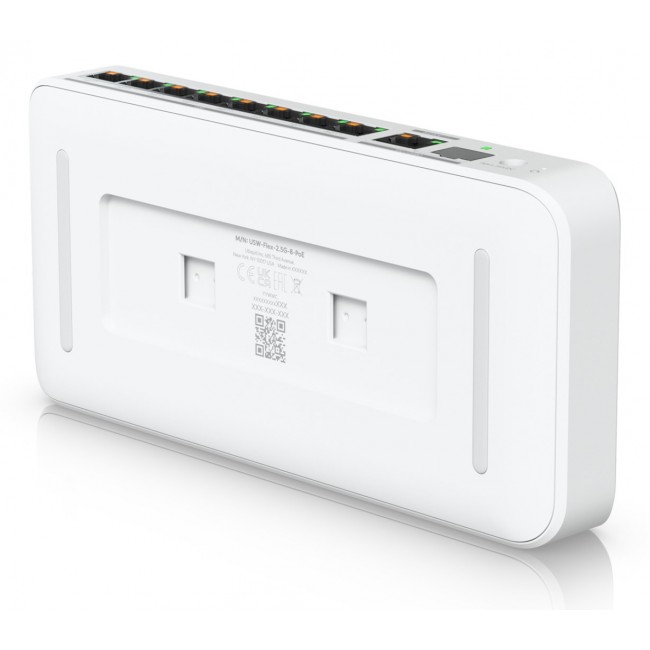 Ubiquiti UniFi Flex 2.5G PoE Managed L2 2.5G Ethernet (100/1000/2500) Power over Ethernet (PoE) Desktop/Wall-Mounting White