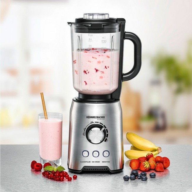 Rommelsbacher MX 1250 blender 1.75 L Tabletop blender 1200 W Stainless steel