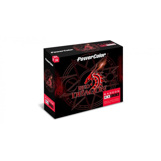 PowerColor Red Dragon AXRX 550 4GBD5-HLE graphics card AMD Radeon RX 550 4 GB GDDR5 PowerColor Red Dragon AXRX 550 4GBD5-HLE graphics card AMD Radeon RX 550 4 GB GDDR5