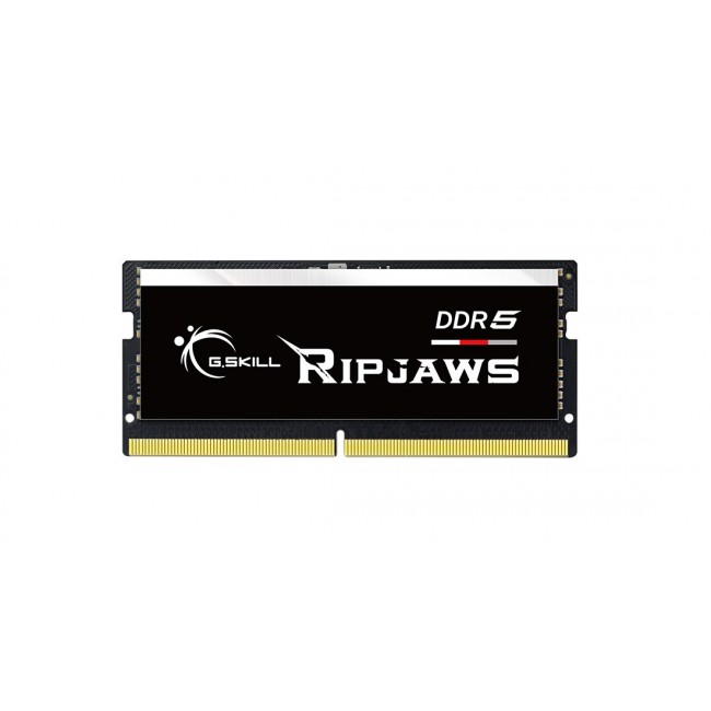 G.Skill Ripjaws F5-4800S3434A16GX2-RS memory module 32 GB 2 x 16 GB DDR5 262-pin SO-DIMM G.Skill Ripjaws F5-4800S3434A16GX2-RS memory module 32 GB 2 x 16 GB DDR5 262-pin SO-DIMM
