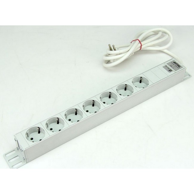 Rittal DK7240.210 White 7 AC outlet(s) 250 V 2 m Rittal DK7240.210 White 7 AC outlet(s) 250 V 2 m