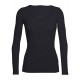 Icebreaker 103194001 XS shirt/top T-shirt Scoop neckline Long sleeve Lycra, Merino wool, Nylon