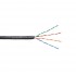 Kabel EmiterNet zewnętrzny PVC+PE UTP (U/UTP) kat.5e, drut 4x2x0,5 PE
