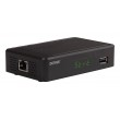 Denver DTB-148 TV set-top box Ethernet (RJ-45), Terrestrial Full HD Black