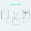 Power charger - Unitek 65W Universal Travel Adapter (P1122ABK01) | 1xUSB-A 3xUSB-C 1xAC Power charger - Unitek 65W Universal Travel Adapter (P1122ABK01) | 1xUSB-A 3xUSB-C 1xAC
