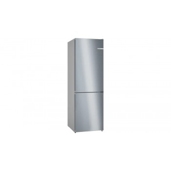 Bosch Serie 4 KGN362IDF fridge-freezer Freestanding 321 L D Stainless steel