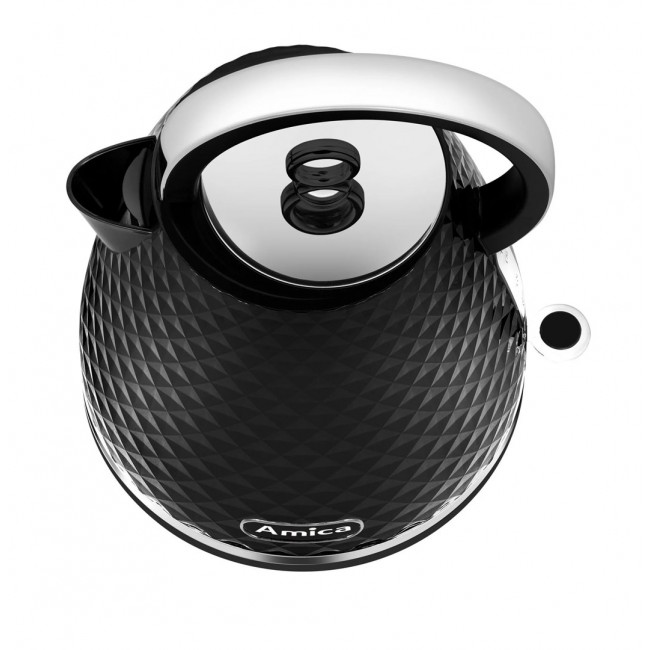 Amica KF 3030 1.7 l 2200 W electric kettle Black Amica KF 3030 1.7 l 2200 W electric kettle Black