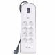 Belkin BSV804ca2M White 8 AC outlet(s) 2 m Belkin BSV804ca2M White 8 AC outlet(s) 2 m