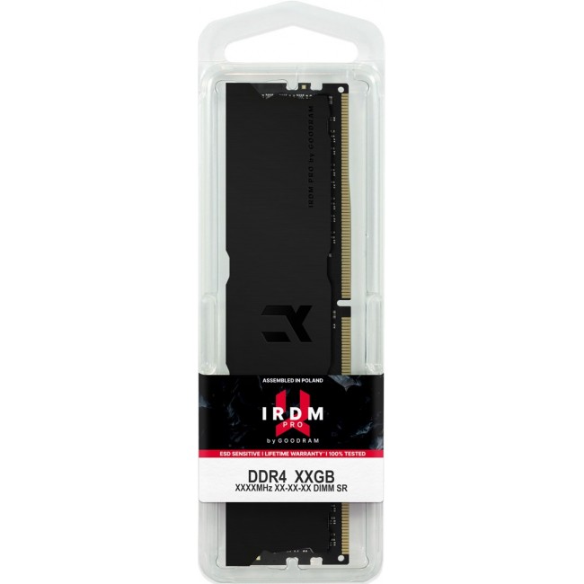 Goodram IRDM PRO memory module 8 GB 1 x 8 GB DDR4 3600 MHz Goodram IRDM PRO memory module 8 GB 1 x 8 GB DDR4 3600 MHz