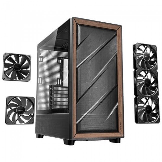 Antec FLUX Midi Tower case black retail