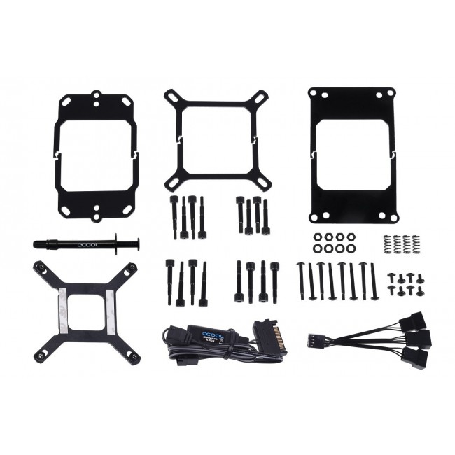 Alphacool Eisbaer Aurora LT360 Processor All-in-one liquid cooler Black 1 pc(s) Alphacool Eisbaer Aurora LT360 Processor All-in-one liquid cooler Black 1 pc(s)