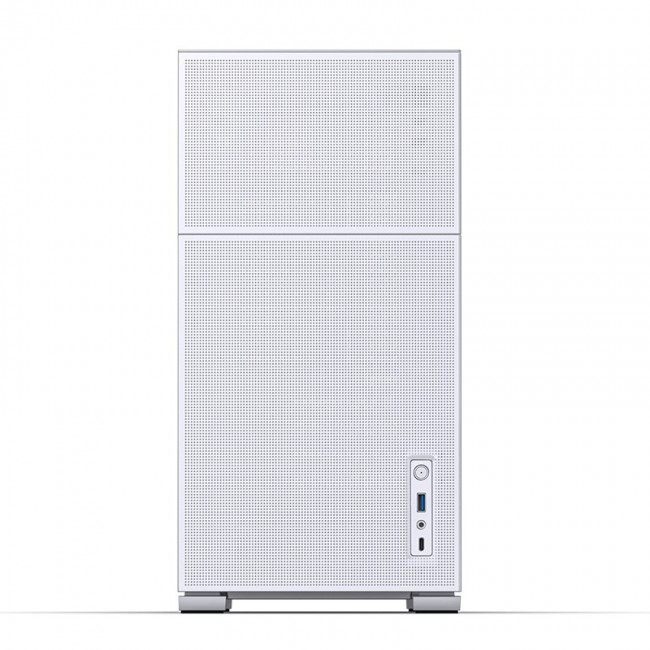 Jonsbo D41 MESH ATX Case, Tempered Glass - white