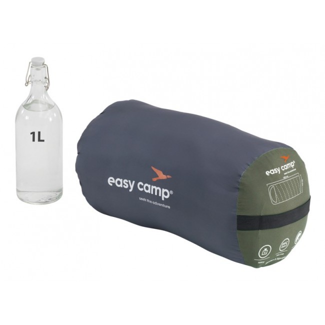 Easy Camp Raven II Square -3 C Adult Rectangular sleeping bag Polyester Green
