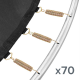 REBEL ACTIVE TRAMPOLINE PRO 12FT/366CM REBEL ACTIVE TRAMPOLINE PRO 12FT/366CM