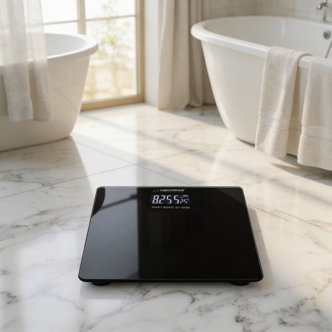 Esperanza EBS002K personal scale Electronic personal scale Square Black Esperanza EBS002K personal scale Electronic personal scale Square Black