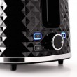 TO280C ELDOM Toaster TOSTI, bun rack, defrost system, black
