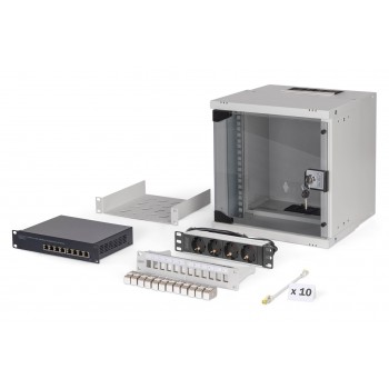 Digitus SOHO Pro network set, 254 mm (10