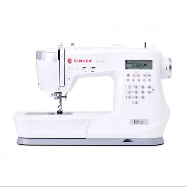 SINGER Elite sewing machine CE677 Electric current White