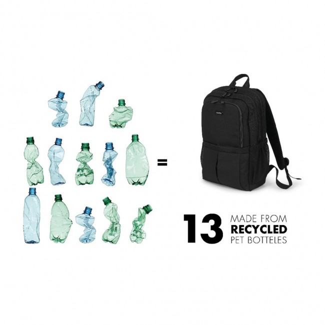 DICOTA D31696 backpack Black Polyethylene terephthalate (PET) DICOTA D31696 backpack Black Polyethylene terephthalate (PET)