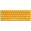 Ducky One 3 Yellow Mini keyboard Gaming USB QWERTZ German