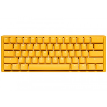 Ducky One 3 Yellow Mini keyboard Gaming USB QWERTZ German