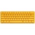 Ducky One 3 Yellow Mini keyboard Gaming USB QWERTZ German