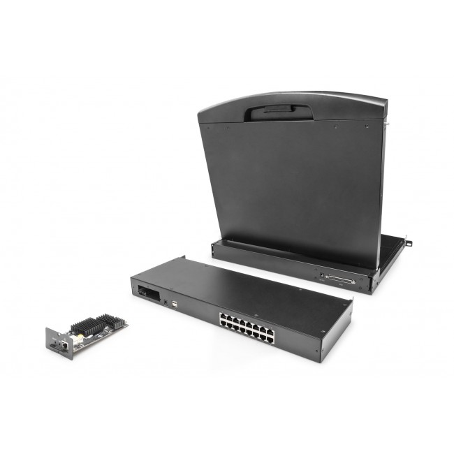 Digitus Modular Cat.5 KVM switch, 16-port