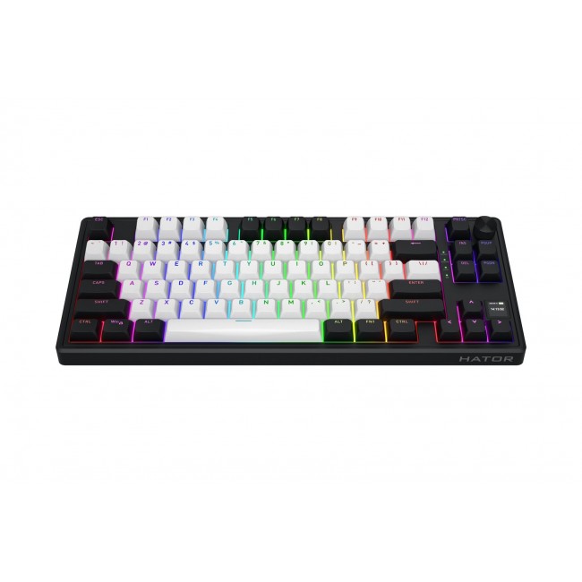 HATOR Skyfall 80 MAG ULTIMA 8K wireless keyboard Gaming USB + RF Wireless + Bluetooth QWERTY US English Black, White