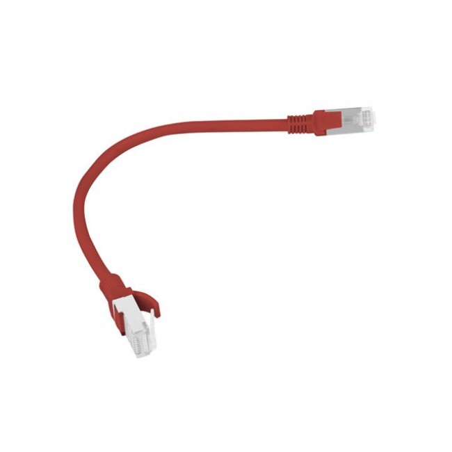 Lanberg PCU5-10CC-0025-R networking cable Red 0.25 m Cat5e U/UTP (UTP)