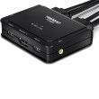 Trendnet TK-220DPI KVM switch Black Trendnet TK-220DPI KVM switch Black