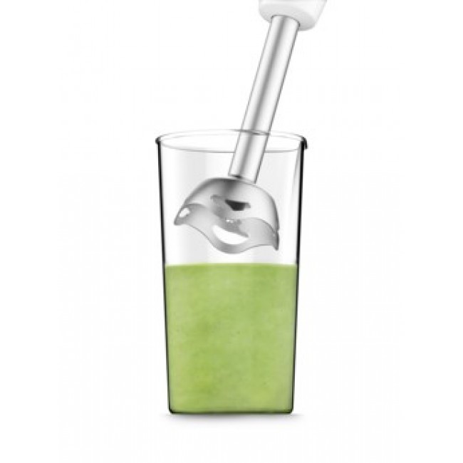 Tefal HB4531 blender 0.8 L Immersion blender 450 W Stainless steel, White