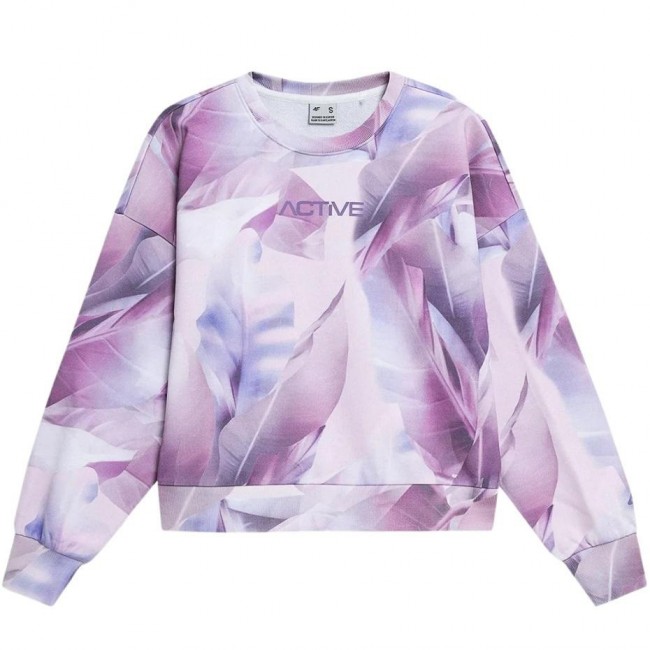 Women's sweatshirt 4F multicolor allover H4L22 BLD023 91A XL