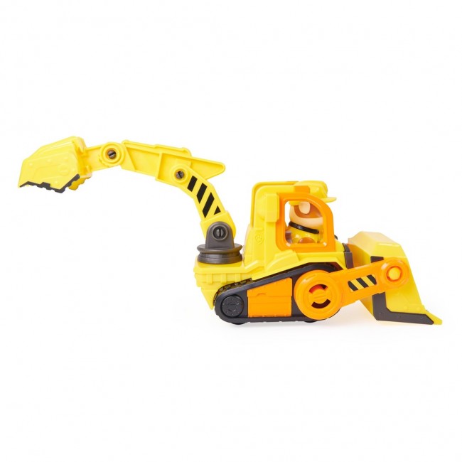 Rubble & Crew, Rubble s Bulldozer Toy Truck with Movable Parts and a Collectible Action Figure, Kids Toys for Ages 3 and Up